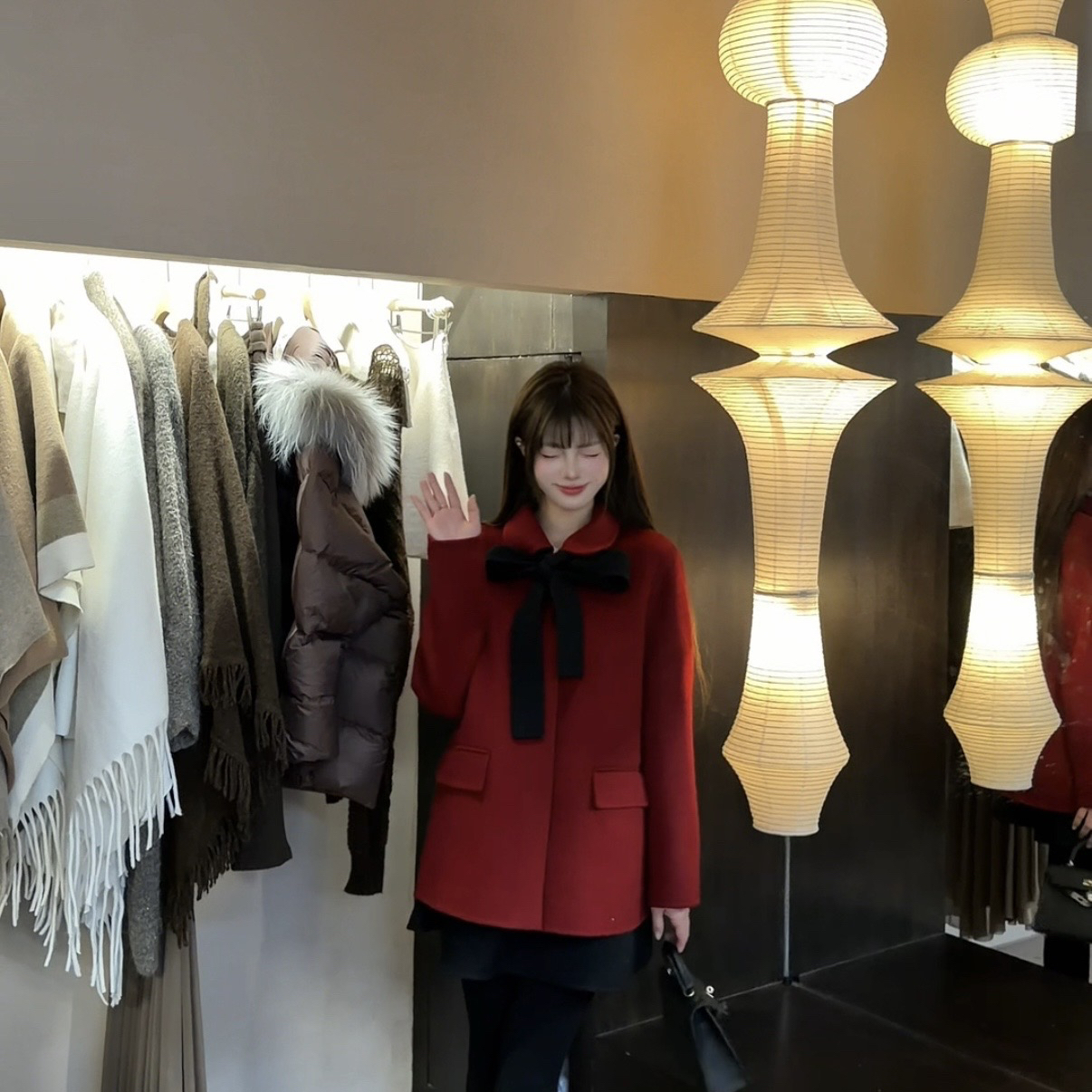 静茹套装(配领带)（含100绵羊毛）(富家千金圣诞套装)253