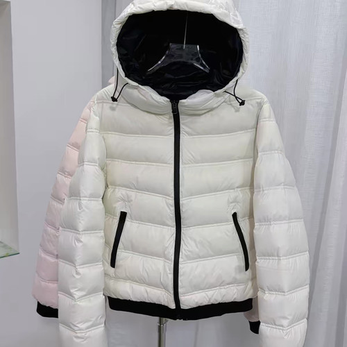含溯源码韩系拼色排骨羽绒服女2026新款冬季短款连帽加厚小15 摩