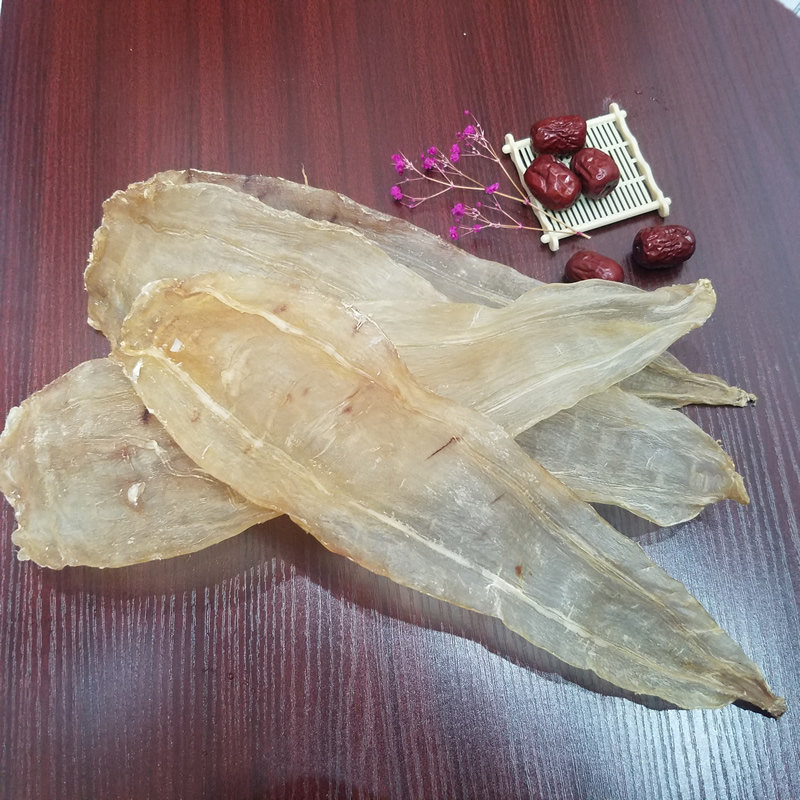 鱼胶野生竹叶胶双牙胶安南鳘鱼胶滋补胶原蛋白干货250克4头花胶