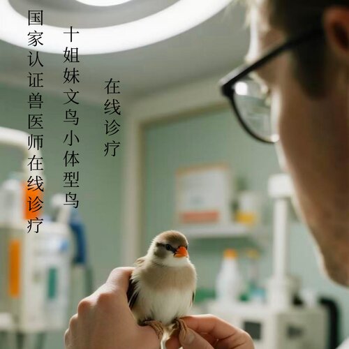 鹦鹉问诊鸟看病小体鹦鹉文鸟十姐妹鸟雀类等小体型鸟