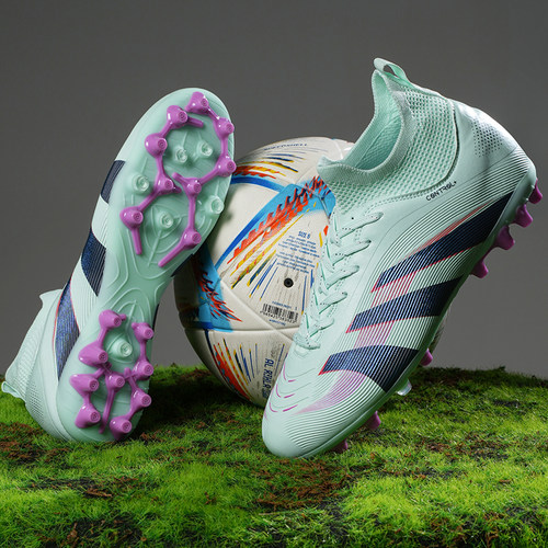 足球鞋男C罗AG长钉刺客TF碎钉儿童小李子梅西中小学生运动训练鞋