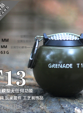 LR雷人出品 T13 CNC金属模型道具无功能版教具 静态玩具工艺品