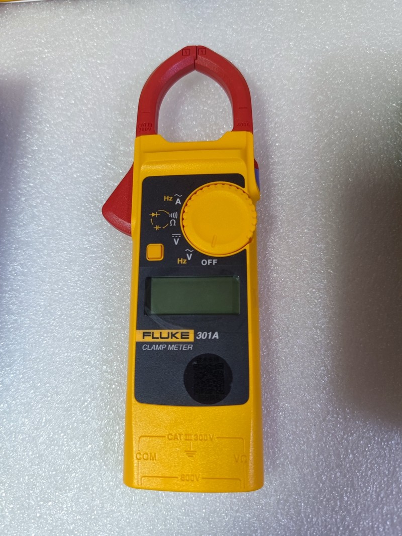 福禄克钳形表FLUKE301A交直流钳形万用表电流表标配不带表笔超薄图片