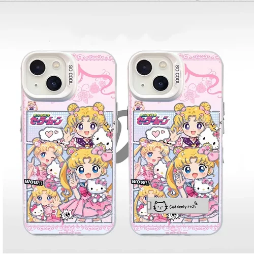 插画美适用苹果16promax创意iPhone13/12 手机壳15plus防摔11