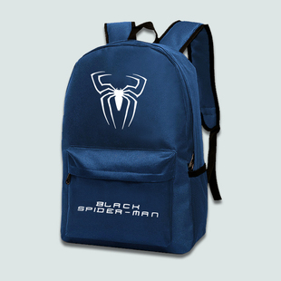 电影黑化蜘蛛侠 恶霸马奎尔 双肩包简约休闲书包时尚潮流手提背包