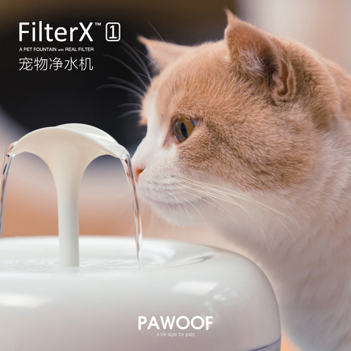 猫咪自动饮水机多重过滤PAWOOF