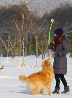 金毛七宝家 美国Chuckit Fetch 捡球更方便不脏手扔球更远 抛球器