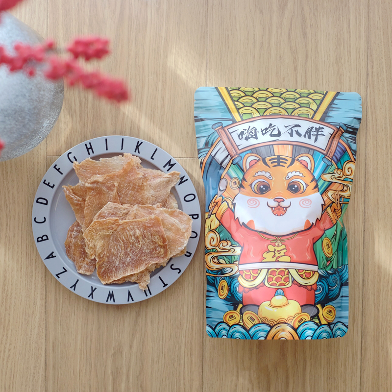 天然无添加风干零食通用鸡肉干