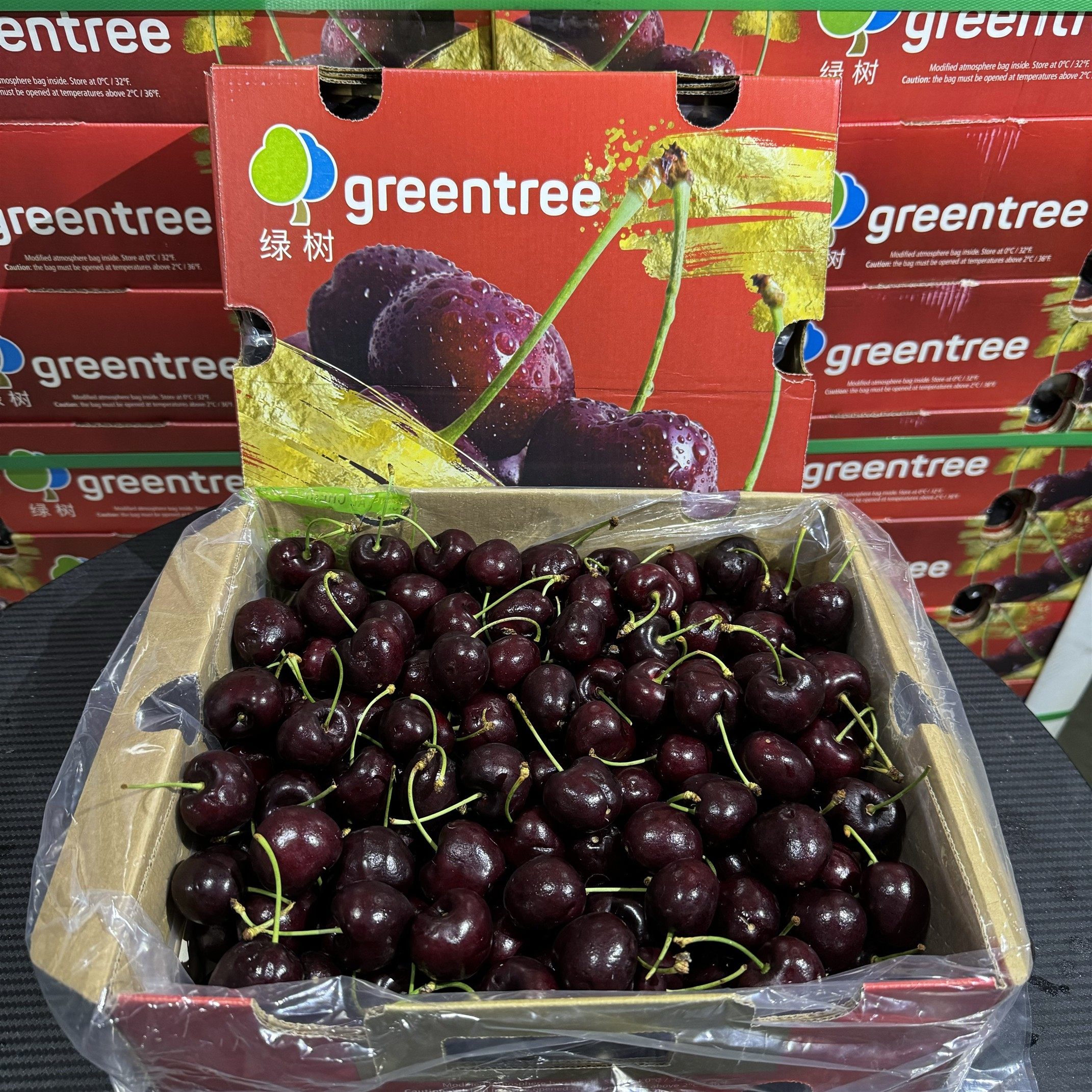 智利海运车厘子3J特大果桑提娜大樱桃黑珍珠进口时令水果
