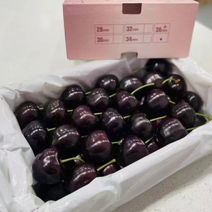 5J现货整箱孕妇顺丰同城 新鲜水果大连美早樱桃2斤礼盒2J