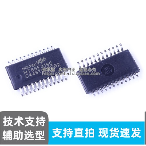 现货 HT66F3195 SSOP24 内置EEPROM 高集成 8 位 RISC 单片机MCU