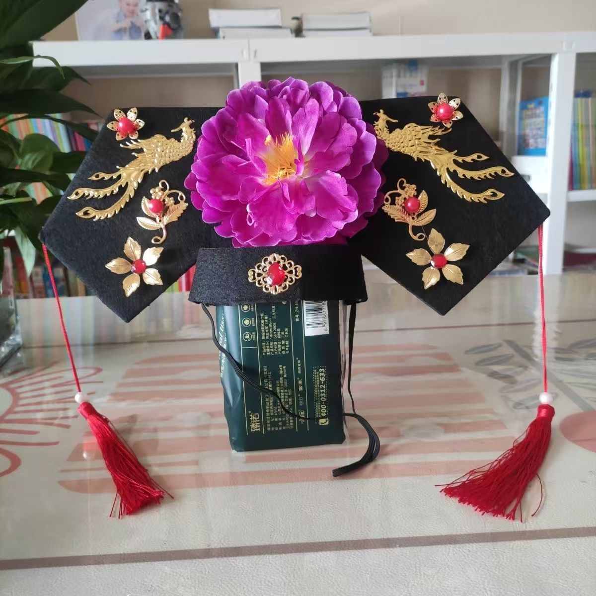 发箍款成人儿童头饰皇后娘娘旗头甄嬛传头饰还珠格格帽容嬷嬷头饰