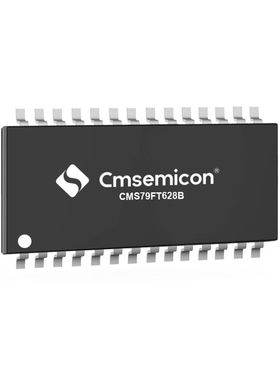 CMS/中微 CMS79FT628B 单片机 SOP28 内置LED 驱动模块 原装正品