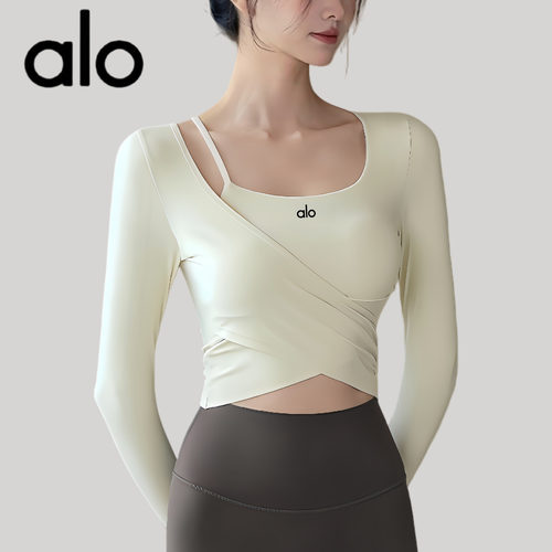 AIo运动瑜伽跑步健身长袖上衣