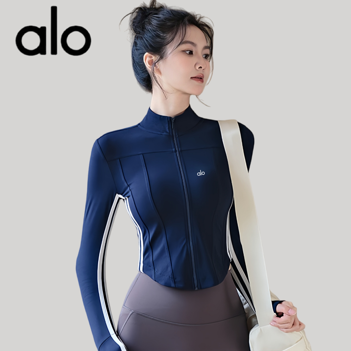 AIo运动外套女瑜伽服长袖健身