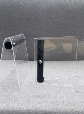 北欧简约亚克力透明触摸充电台灯电竞房桌面氛围灯卧室床头小夜灯