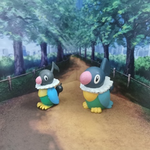 No.441聒噪鸟音符鸟神奇宝贝宠物小精灵万代食物指人