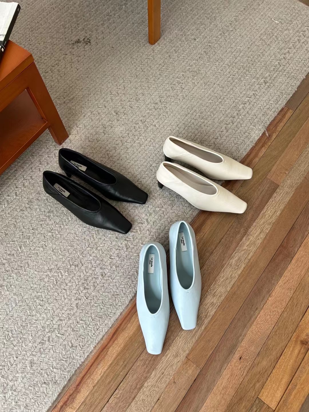 扁头小方头高跟鞋时髦精必入