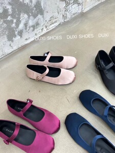 CHIC2023早春新品： 怒推 简约百搭高颜值色系一字带玛丽珍单鞋