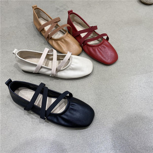 软到不像话！必穿蛋卷鞋韩版超chic软软软好穿简约四季奶奶鞋女鞋