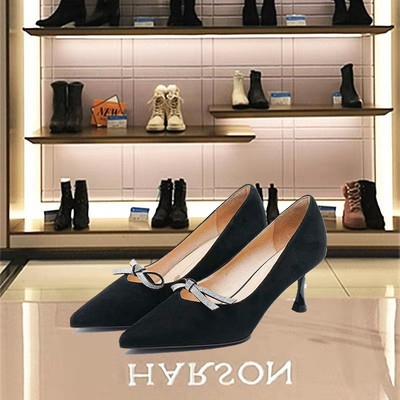 哈森女鞋商场专柜同款假一赔三