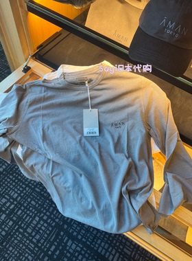 Sayi日本直邮 AMAN安曼 东京限定 长袖体恤衫tee