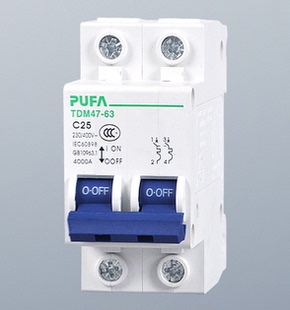 TDM47 63空气开关1P2P3PC6C10C16C25C32C40C63C20A小型交流断路器