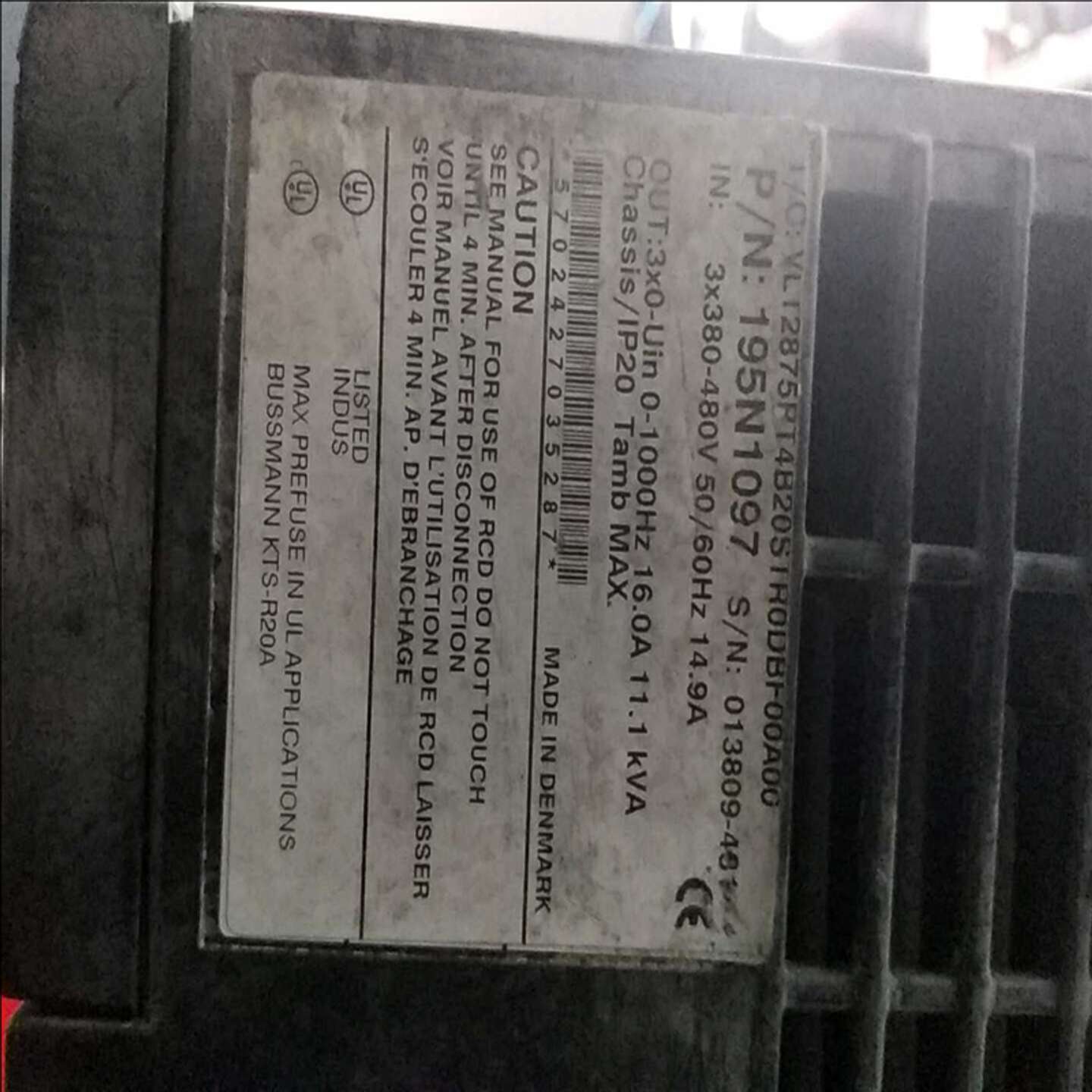 议价vlt2875pt4b变频器danfoss价格低质保半