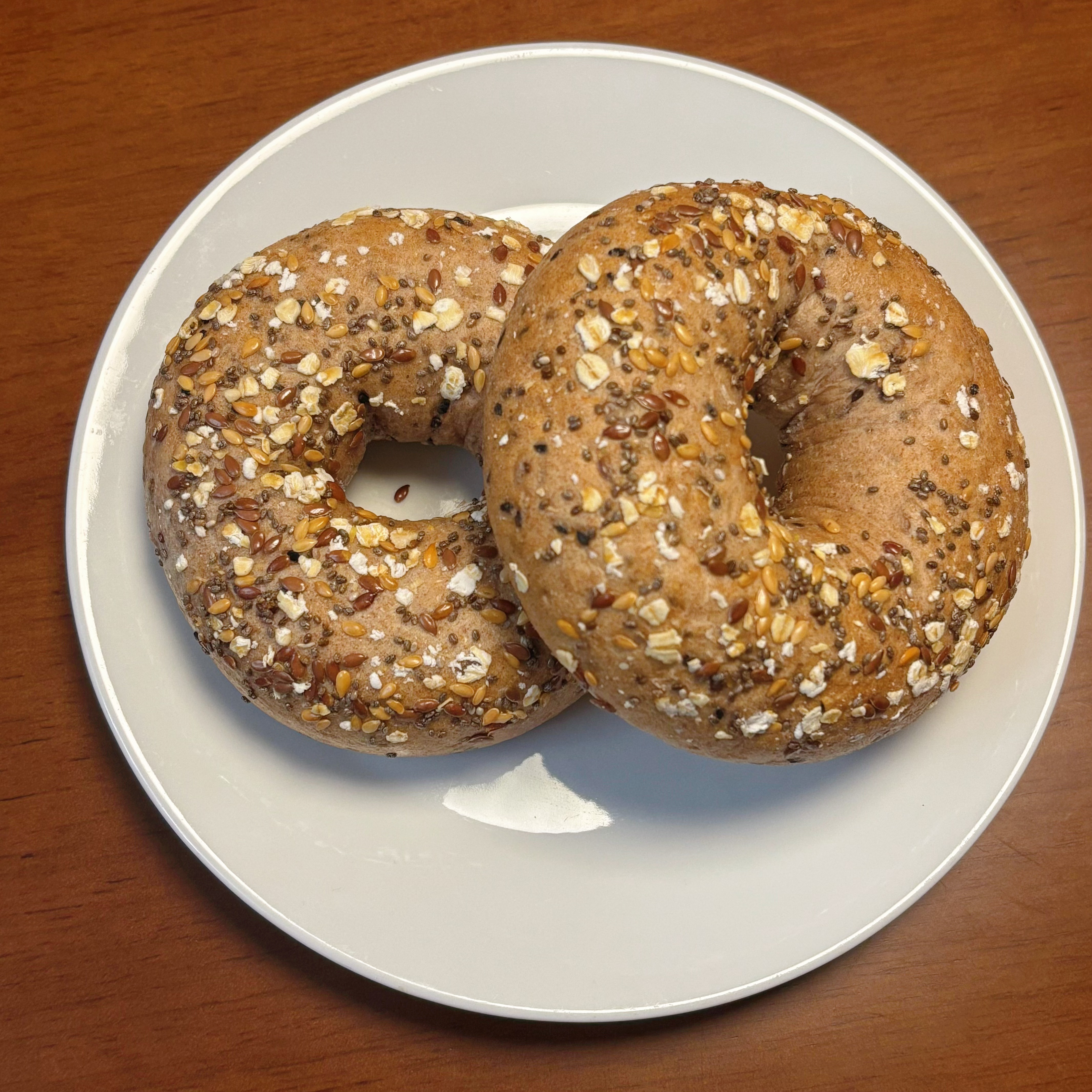 泽爸现烤 黑麦杂粮bagel贝果欧包