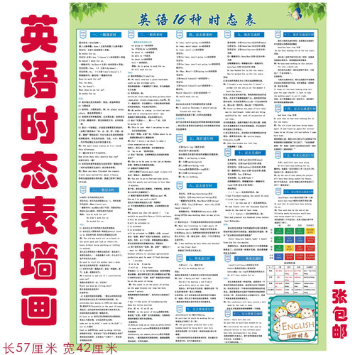 英语时态价格 英语时态图片 星期三