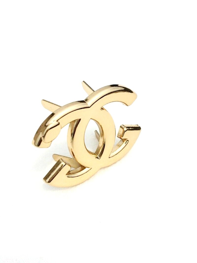 BAG HARDWARE ACCESSORIES LOCK METAL BUCKLE DIY HAND-WOVEN BAG LOCK BUCKLE ACCESSORIES BUCKLE BUCKLE SMALL FRAGRANCE DOUBLE G DECORATION