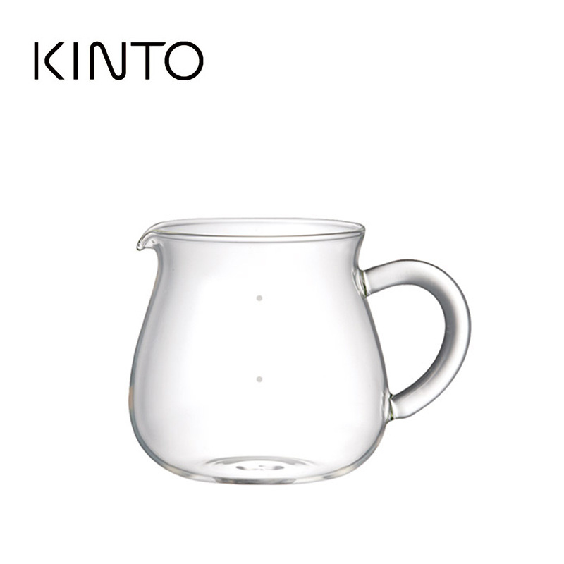 日本Kinto SCS 耐热玻璃手冲咖啡分享壶 大肚圆形茶壶300/600ml
