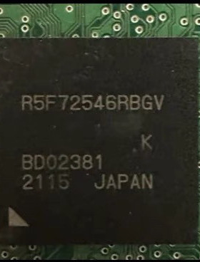 R5F72546RBGV 瑞萨MCU汽车电脑板芯片
