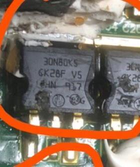 30N80K5 新能源充电机电脑板场效应三极管TO263