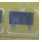 N1  丝印 马六 马自达6 电脑板贴片三极管 RT1N141C 全新进口