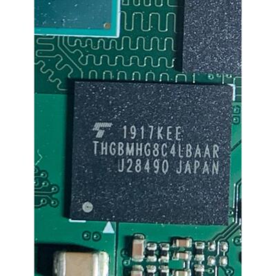 THGBMHG8C4LBAAR 车规字库 EMMC 32G 5.1版本 BGA153球 全新 直拍