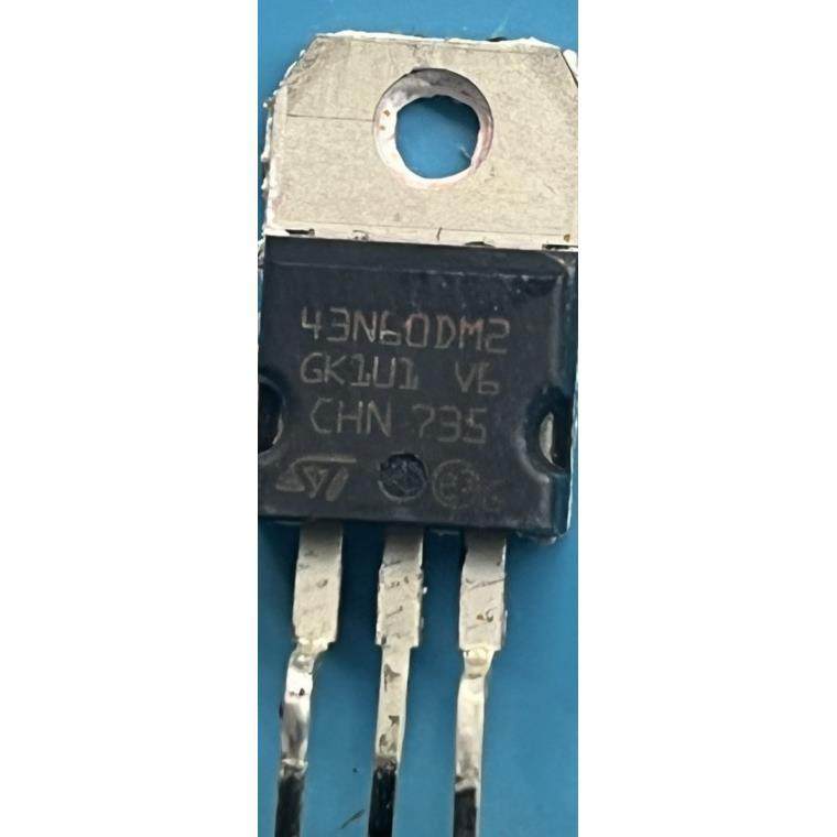 43N60DM2 新能源MOS场效应三极管插脚管进口拆机测量好