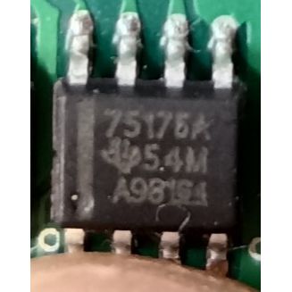 TI  SN75176ADR 收发器芯片 丝印75176A 贴片SOP8 直拍