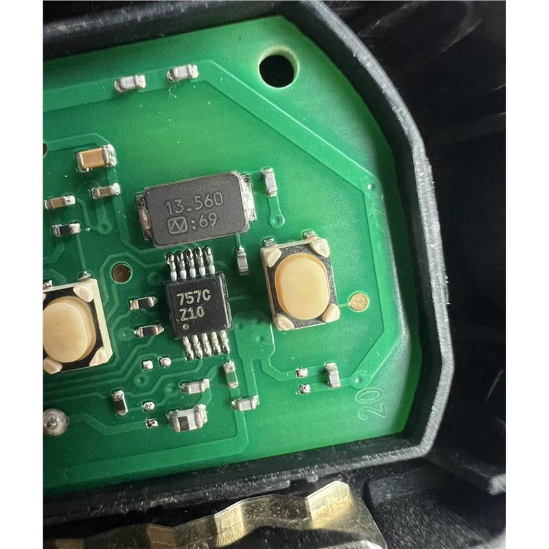 757C 江铃S350智能钥匙 汽车遥控器漏电易损芯片IC RF发射器射频