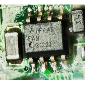 FAN3122T 新能源充电机高速低侧栅极驱动器芯片 贴片八脚