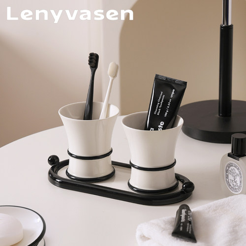 法式中古风浴室洗漱套装