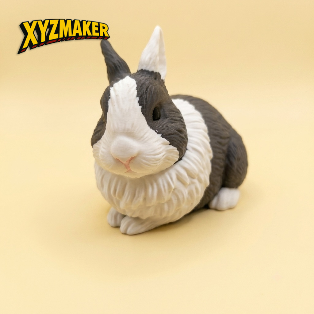 3D打印定制兔子骨灰盒