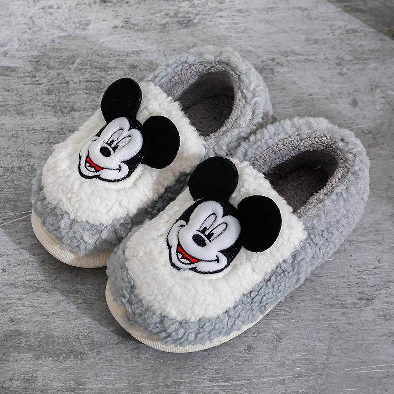 儿童男女棉拖鞋冬季居家卡通米奇男女孩防滑宝宝包跟保暖毛绒棉鞋,居家布艺,居家棉拖/棉鞋,淘宝优惠券,粉丝福利购,淘宝优惠卷