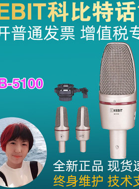 KEBIT科比特KB-5100大动膜电容麦克风超心形录音室舞台演出话筒