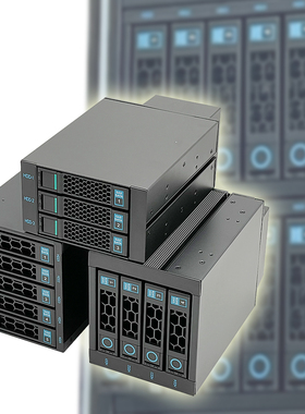 道和臻龙硬盘笼子三光驱位热插拔硬盘模组带背板机箱扩展5盘位SAS