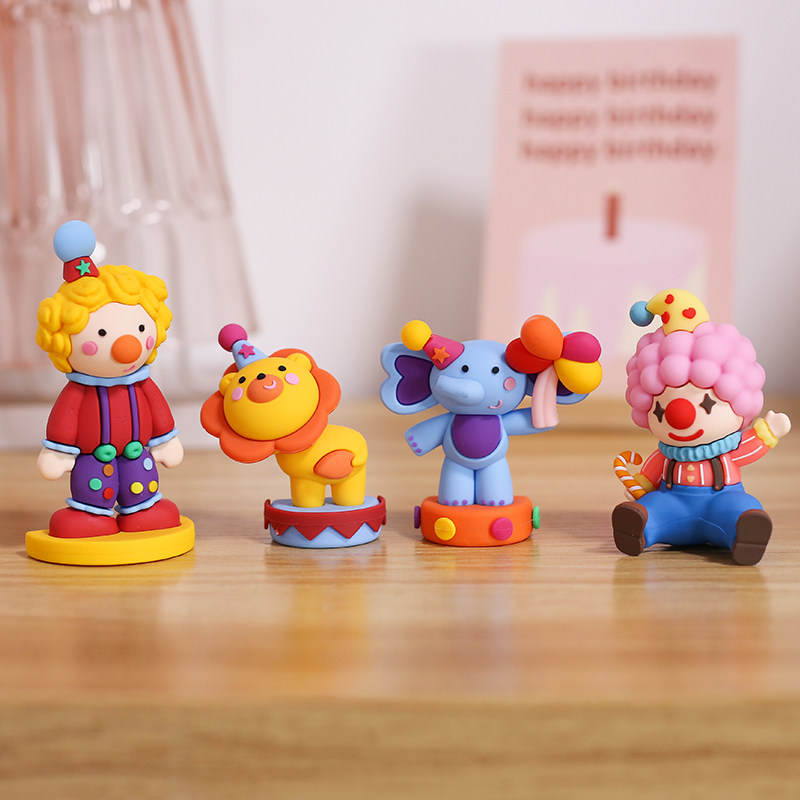 创意马戏团小丑摆件 Zakka风单号装饰品 生日派对装饰大象狮子,家居饰品,桌面摆件,淘宝优惠券,粉丝福利购,淘宝优惠卷