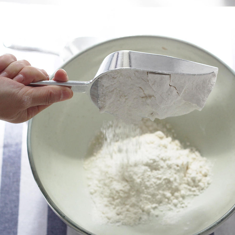 dulton铸铝面粉铲子冰铲厨房烘焙平底铲超市家用干果爆米花食品铲