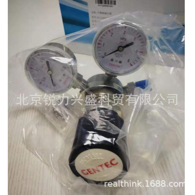 捷锐GENTEC不锈钢减压器R21系列R21SLGK-DKG-XX-XX高纯气体减压器