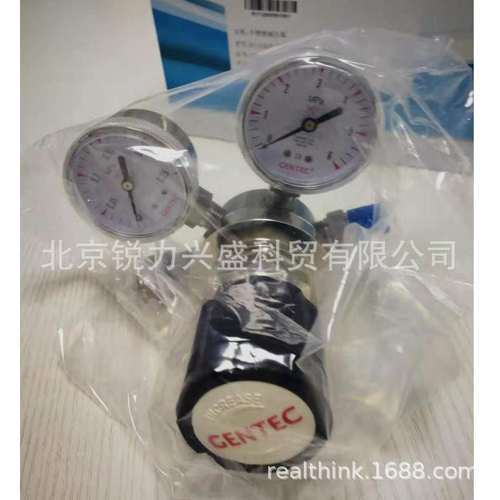 捷锐GENTEC不锈钢减压器R21系列R21SLGK-DKG-XX-XX高纯气体减压器