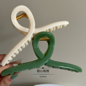 15cm超大号～抓夹韩国进口鲨鱼夹发量多后脑勺发夹简约高级感发饰